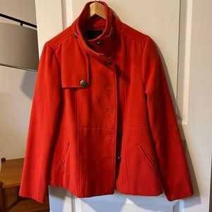 Red coat, very cozy (BB Dakota)